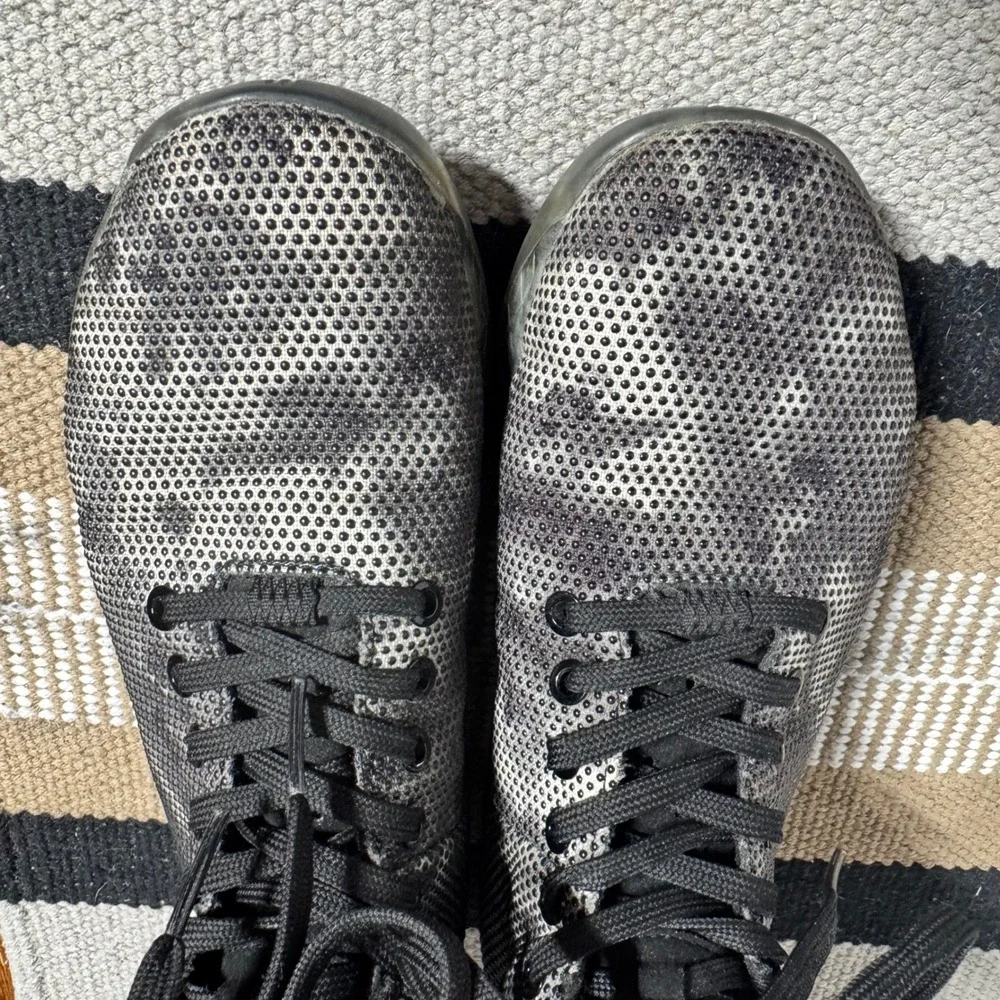 NOBULL High-Top Trainer Grey Heather Camo SuperFabric Sneakers Womens 8